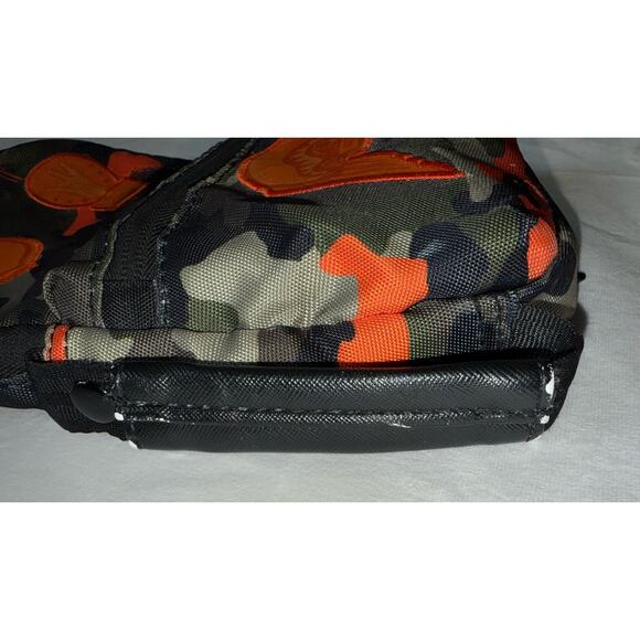 SPRAYGROUND JACQUEES Sling Bag Stash Pocket Camo Crossbody Orange Messenger - Picture 9 of 11
